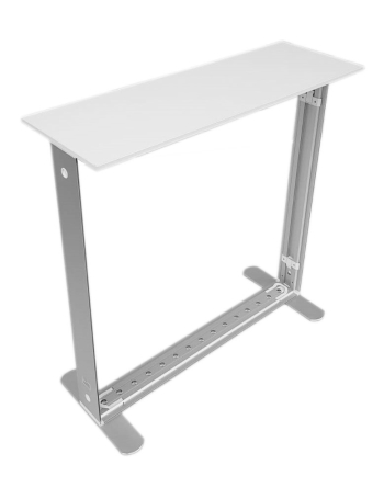 LED-Theke 100x100cm mobil in box