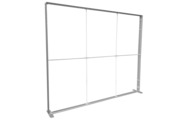 LED-Aufsteller 300x250cm mobil in box  LED-Aufsteller 300x250cm mobil in box